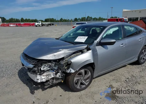 2019 Honda Insight Ex from USA, damaged, VIN 19XZE4F55KE030124